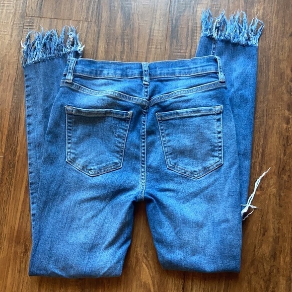 Free People great heights fringe skinny jeans size 26 - Picture 11 of 11